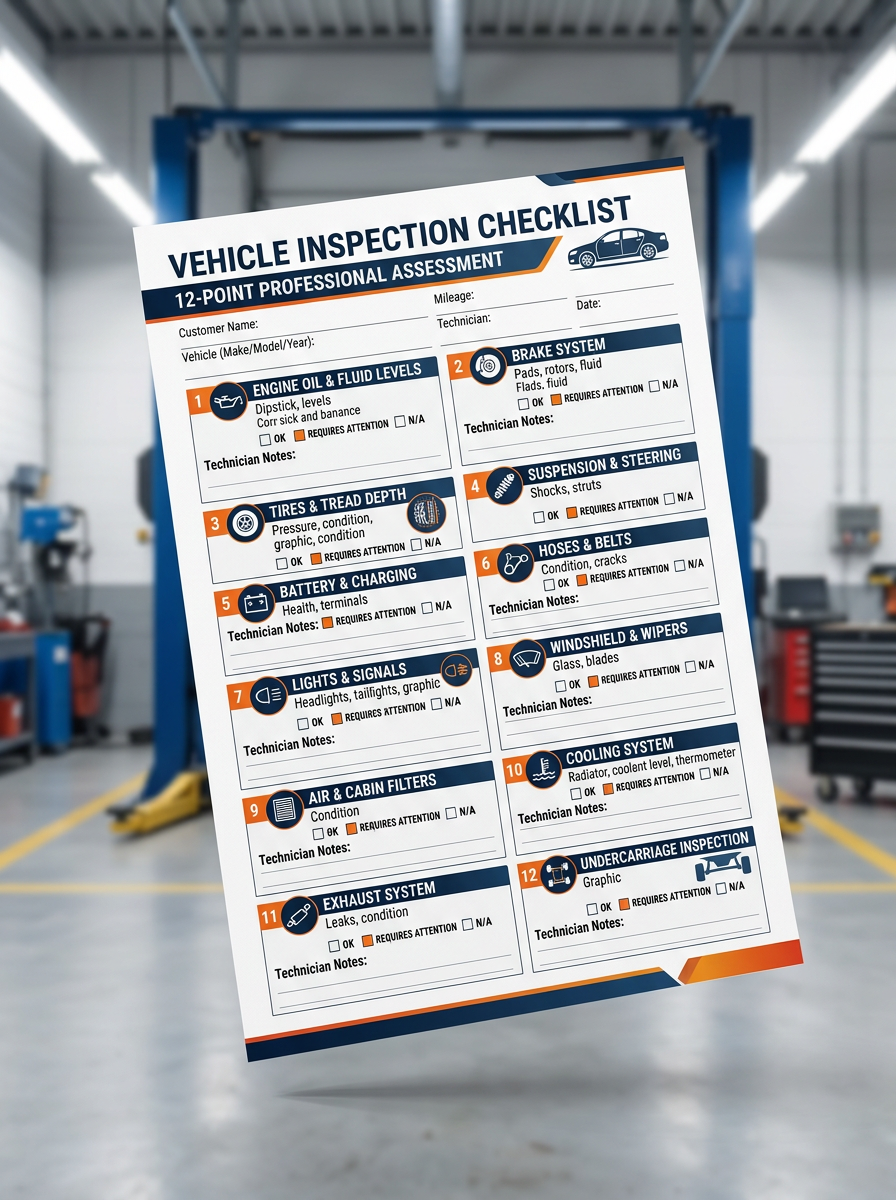 The Smart Car Inspection Checklist PDF Cover
